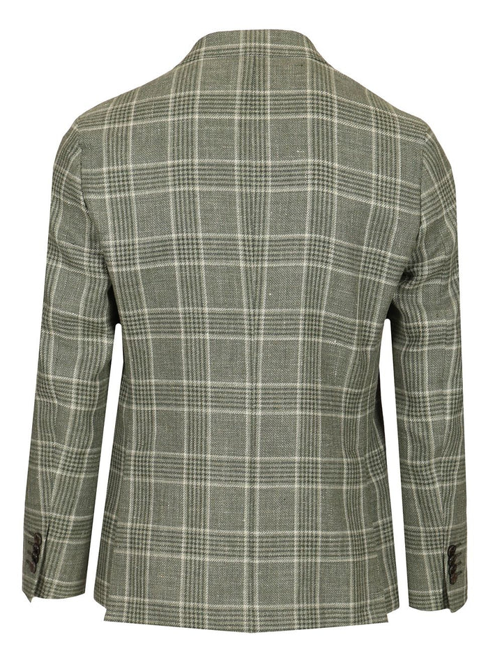 Al Duca D'Aosta Linen And Wool Jacket Giacche - Verde | 53c524b5be8219cec8b1760236c2fb5c7c7cc22d