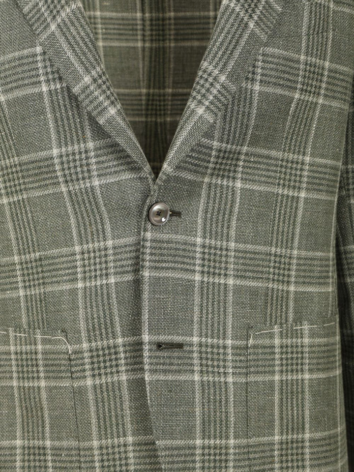 Al Duca D'Aosta Linen And Wool Jacket Giacche - Verde | 139096d2a09c8da466ea3f7e5d866a913e165b9d