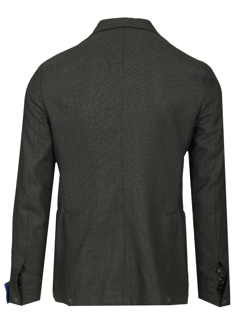 Guarinucci Double-Breasted Wool Blazer Giacche - Verde | ae2ce9daa05c91e4880e1399aed219ffc054f194