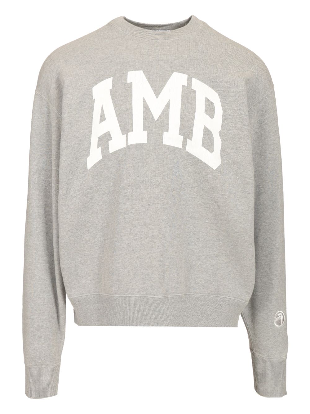 Ambush Crewneck Cotton Sweatshirt Sweatshirts - Grey | 9d900b4bcdb6190854c02a7e069db2d36ee6110e