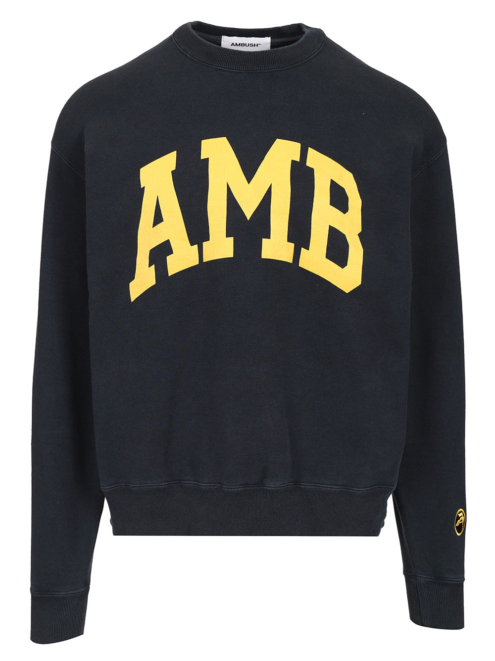 Ambush Crewneck Cotton Sweatshirt Sweatshirts - Blu | 28e2ef0adccad3a12f08eaa3a7a145ba7adfea8f