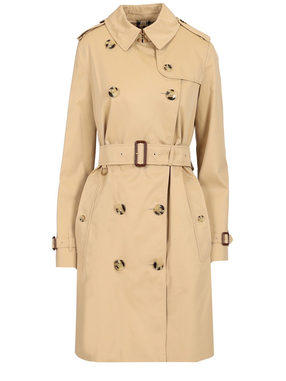 Burberry Kensington Coats - Beige | 184d47686143a58a6a03c61dfb21e34a9138c18b