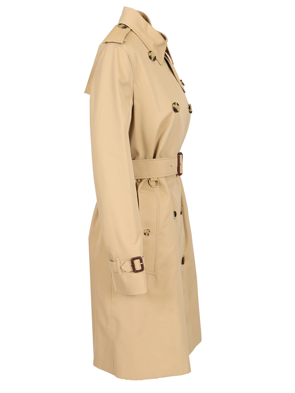 Burberry Kensington Coats - Beige | 2d9f627411e0505086de639708d481fcc72f022e