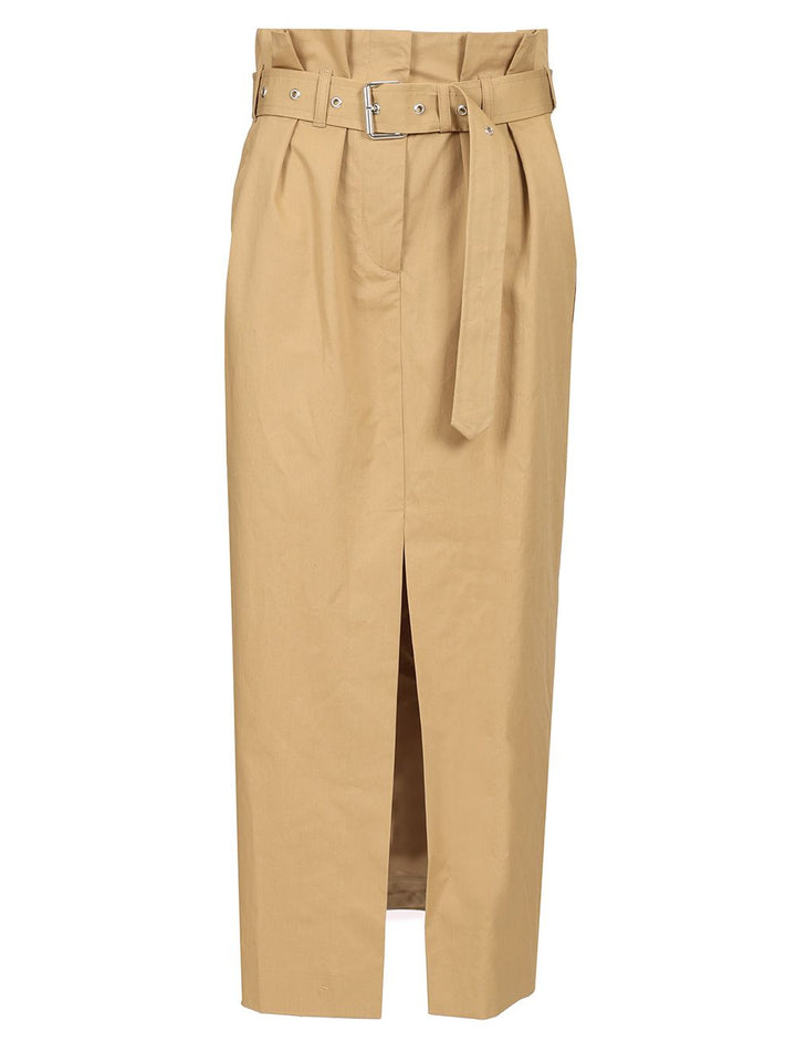 Dries Van Noten Long Skirt Gonne - Beige | 85aa8aa23c94a94ffc2dd514d442aeac4c263ef4