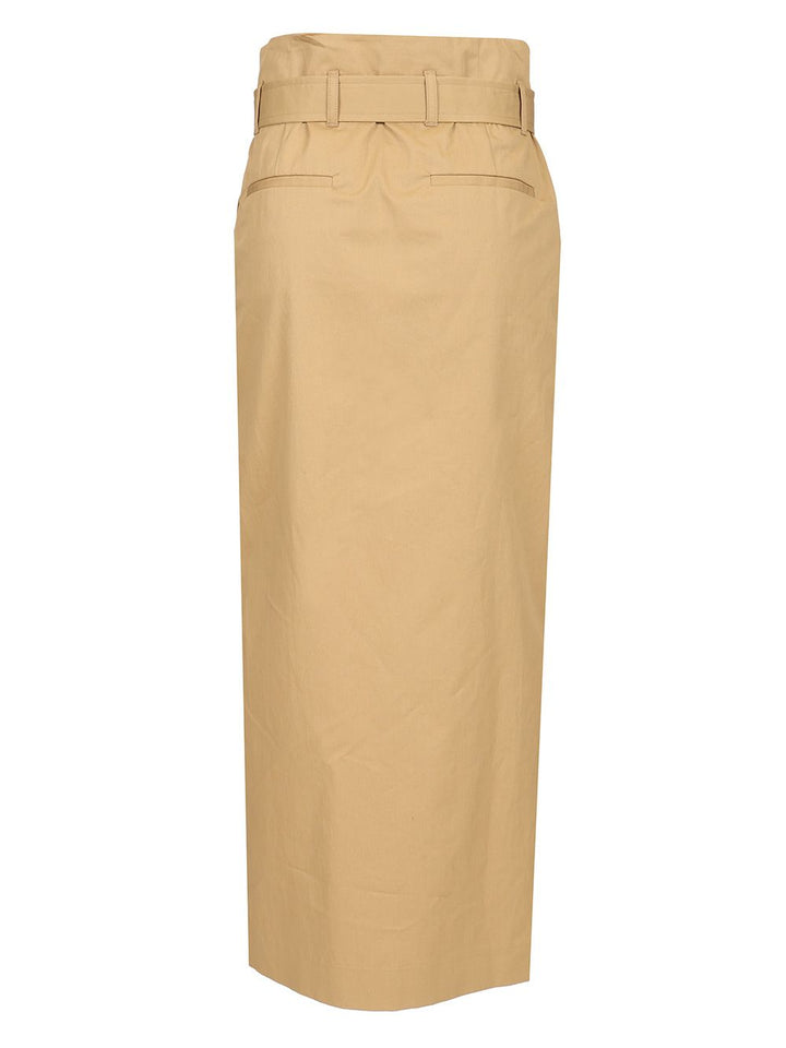 Dries Van Noten Long Skirt Gonne - Beige | f121949b648d7afb1f55b90e6d087d1fb4584697