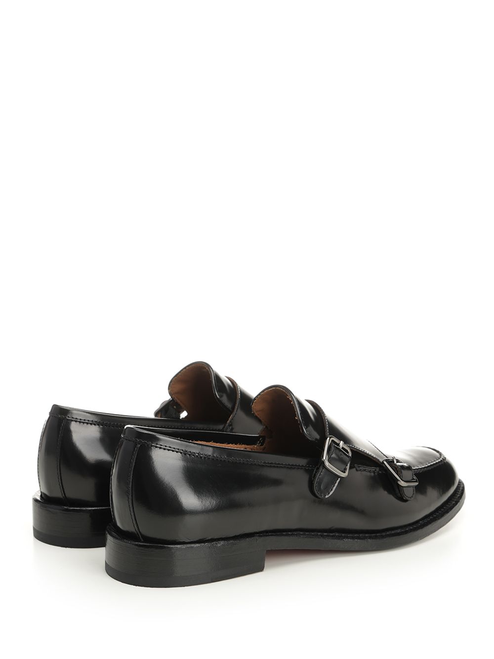 Corvari Double Buckle Moccasin Mocassini - Nero | 90ea514cff232e74685f9c11ee8c712ab62c7cc0