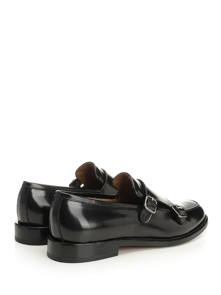 Corvari Double Buckle Moccasin Mocassini - Nero | 90ea514cff232e74685f9c11ee8c712ab62c7cc0