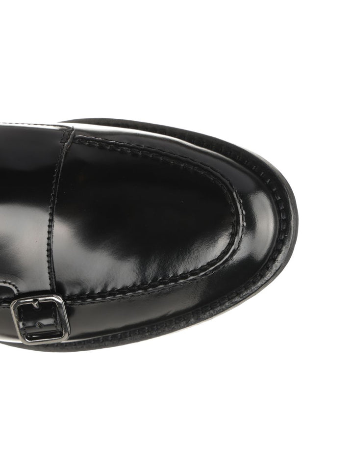 Corvari Double Buckle Moccasin Mocassini - Nero | 27e71399cfc81614b794721e9fc57ab575d7aa2e