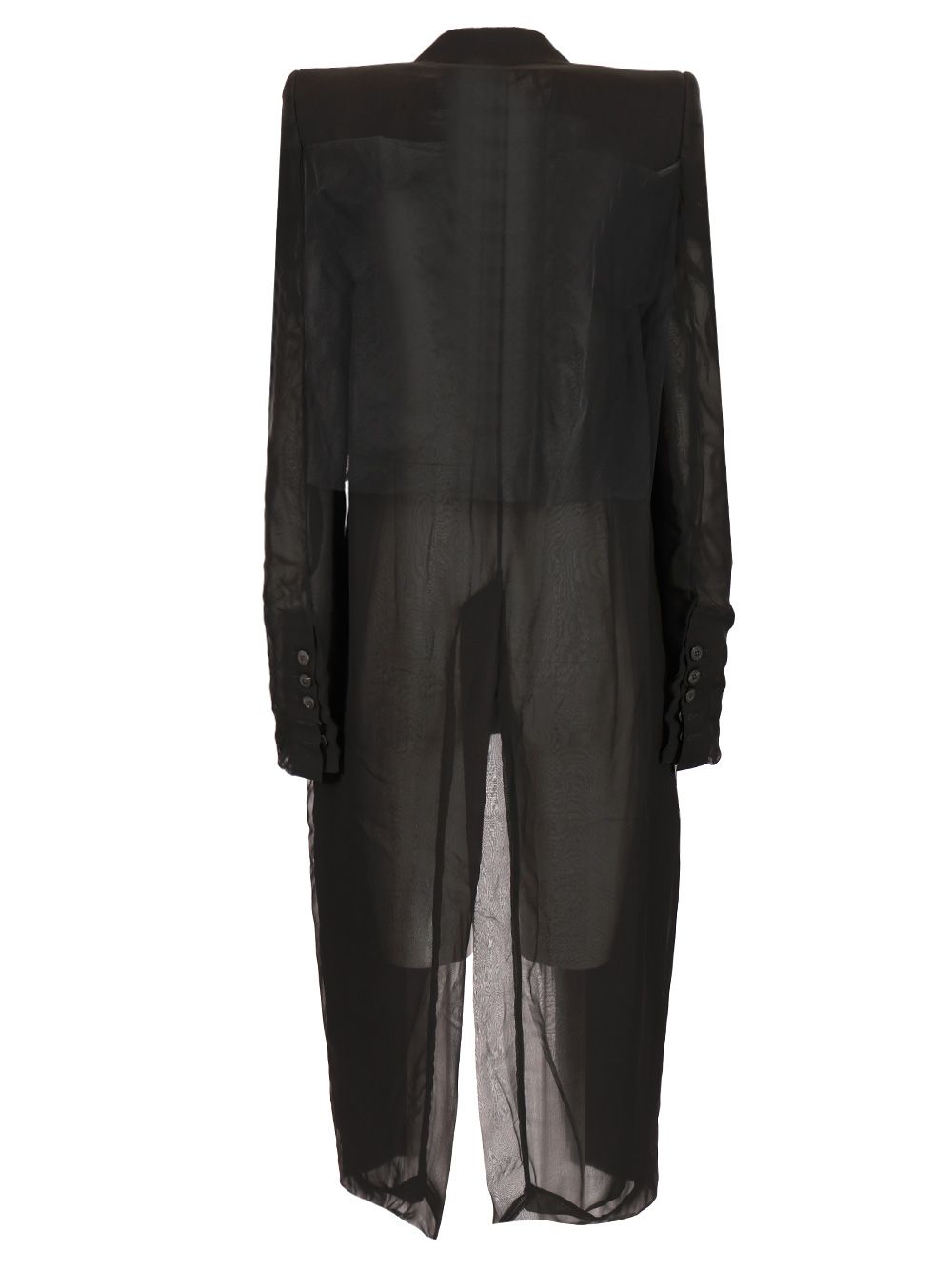 Rick Owens Fogpocket Neue Coats - Nero | b48bff62282113645d3b206697cc7bb917002f7d