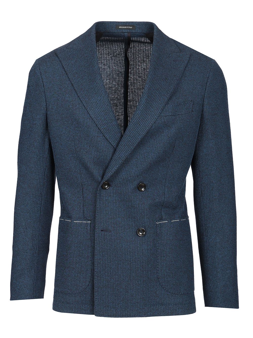 Al Duca D'Aosta Double-Breasted Jacket Giacche - Blu | b663e5546583089dd206642244fcff023b4def34