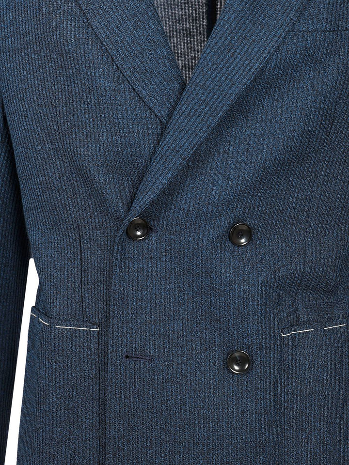 Al Duca D'Aosta Double-Breasted Jacket Giacche - Blu | 5f22af22ef3aefc2800c196ba63a36db5f99e379