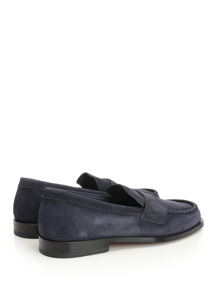 Corvari Suede Moccasin Scarpe basse - Blu | 5424bf1ab5cad3000fd2cb622d8504ecc6160316