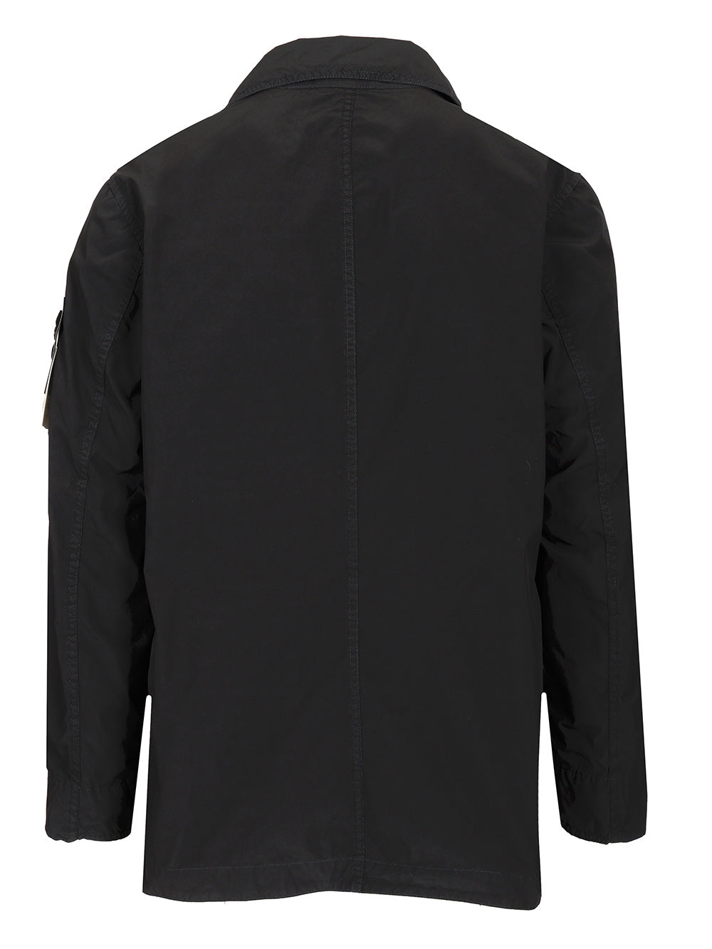 Stone Island Short Nylon Trench Coat Giacche - Blu | b5847ff00663782e48d9a76f991cc87292f0ca41