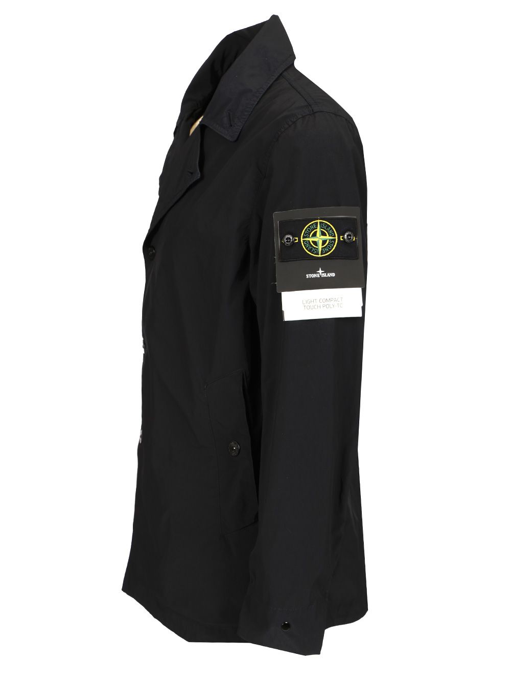 Stone Island Short Nylon Trench Coat Giacche - Blu | cb7481a3cdd0d3e7c897fe88920c6cba40ecee4d