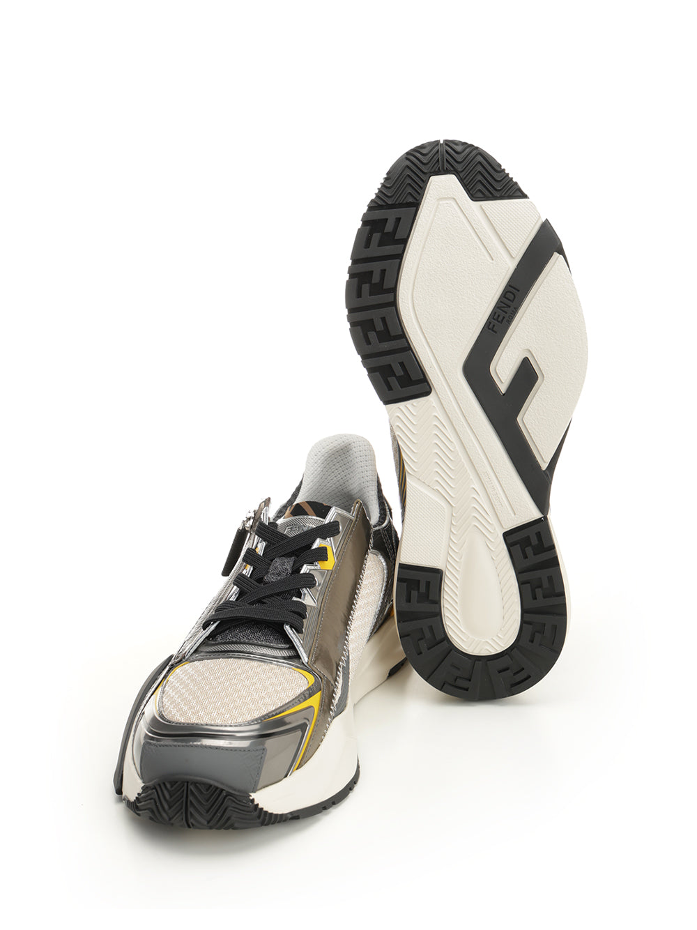 Fendi Fendi Flow Sneakers - Multicolor | 3dbcce4c993ad479b38afb47dafd0e49846cf124