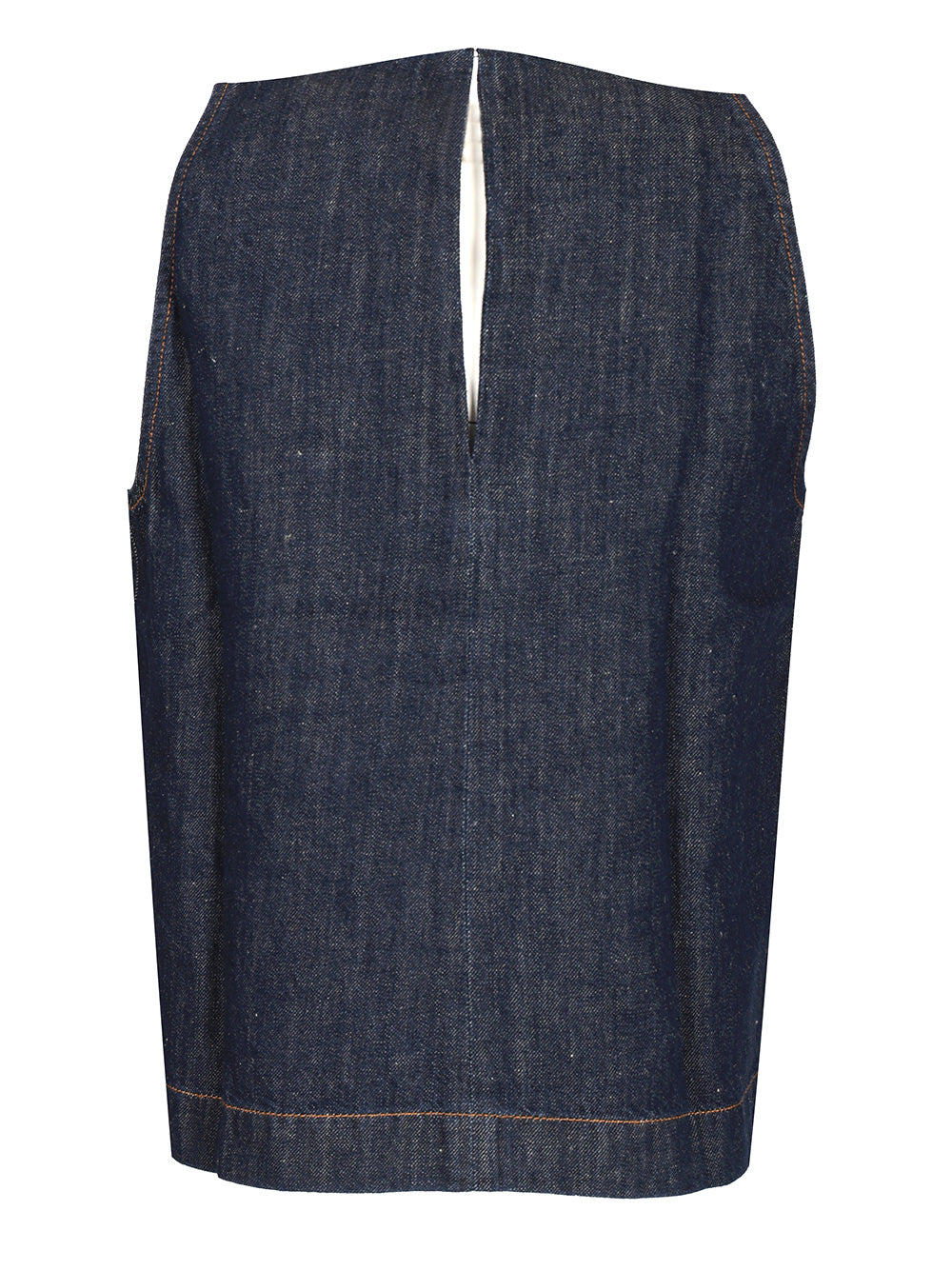 7 For All Mankind Sleeveless Top Top - Blu | 736ddb909e8046127229620279e040aeae7a0503