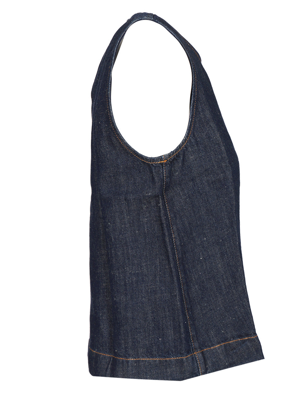 7 For All Mankind Sleeveless Top Top - Blu | fe562b50296eb4978d9042a48e64f0d45b52bd9c