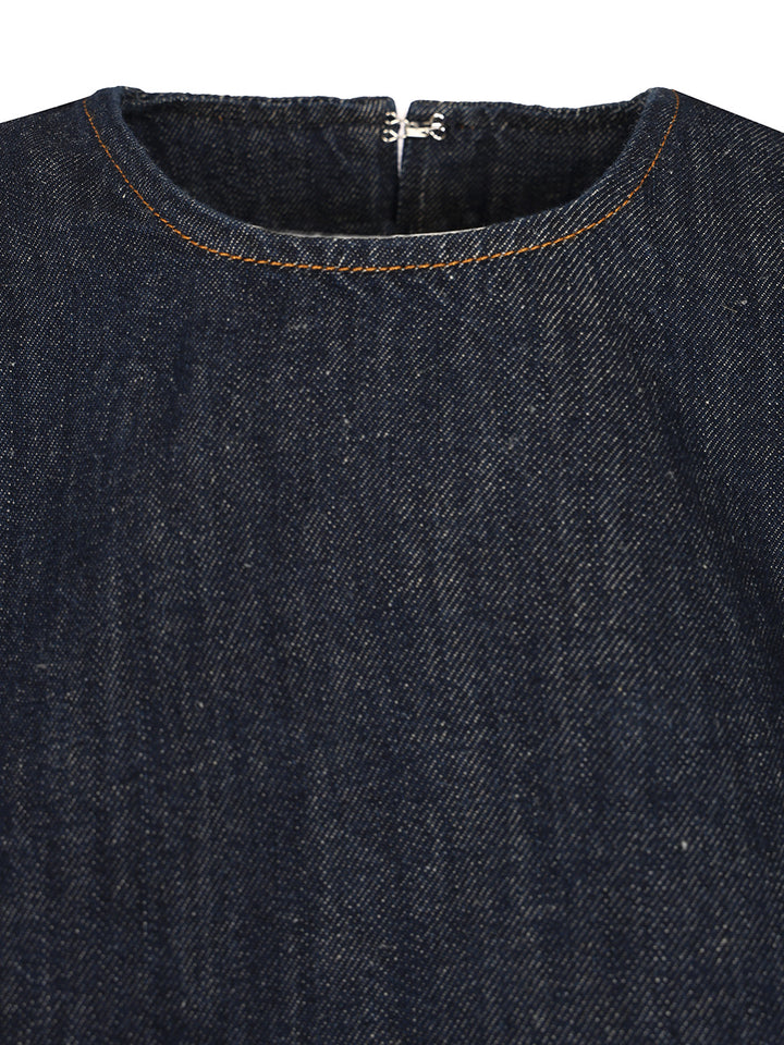 7 For All Mankind Sleeveless Top Top - Blu | 8cc45f56728cdc8ed21b622e55976570ab91407d