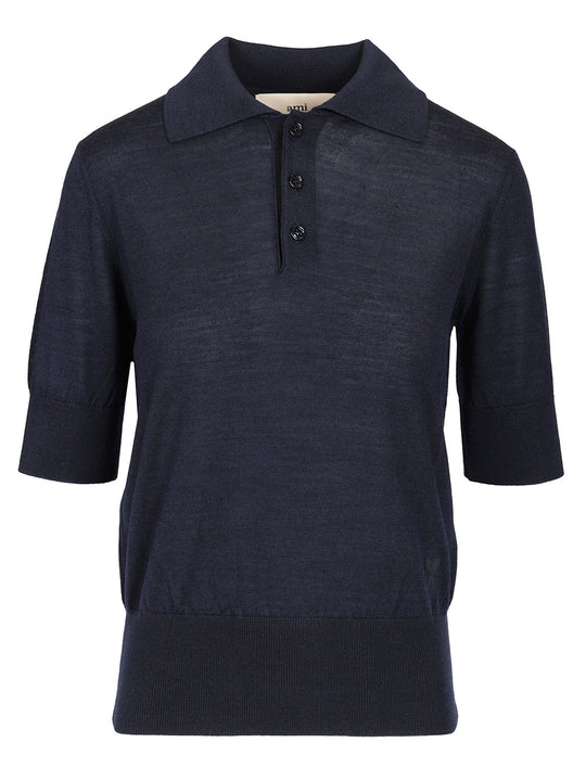 Ami De Coeur Polo Shirt Blu