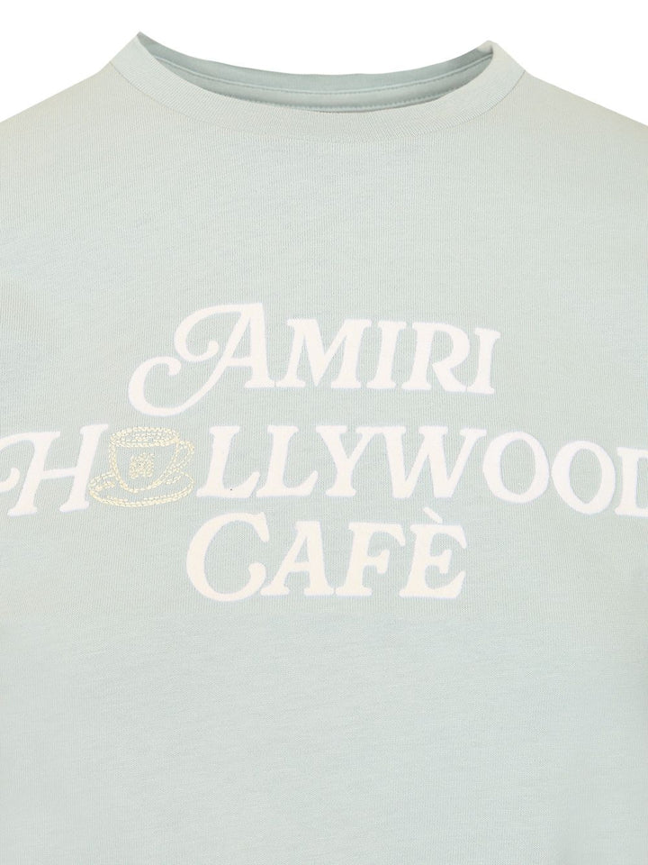 Amiri Hollywood Cafè T-Shirt - Verde | 259180b636ac6fe66f4abe2e7c081bd42f899594