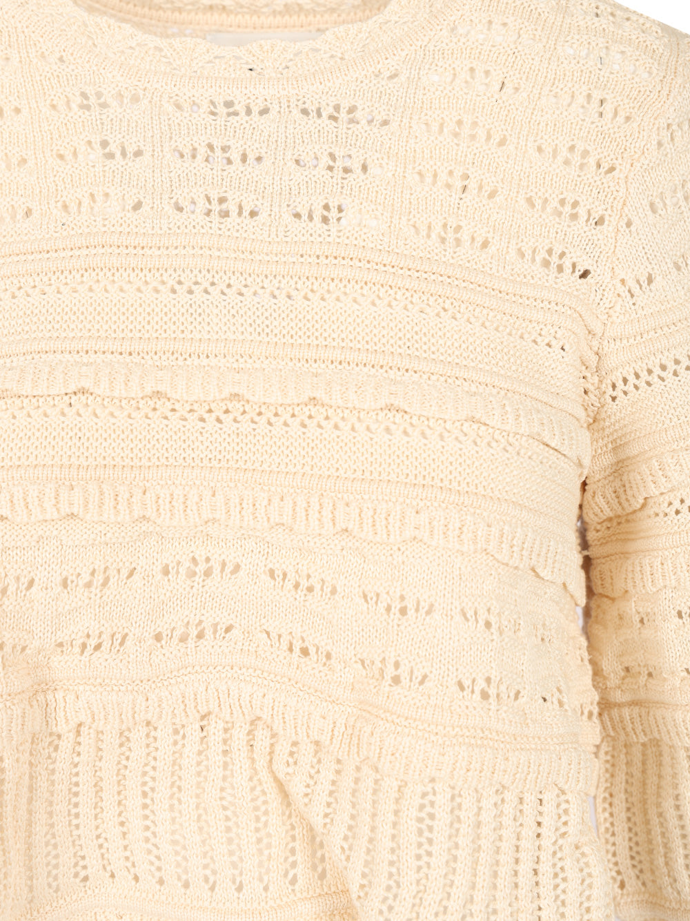 Marant Etoile Azelia Top - Beige | 3c980cf40801fbdde63e8a6fdb46a6fb46d1194f