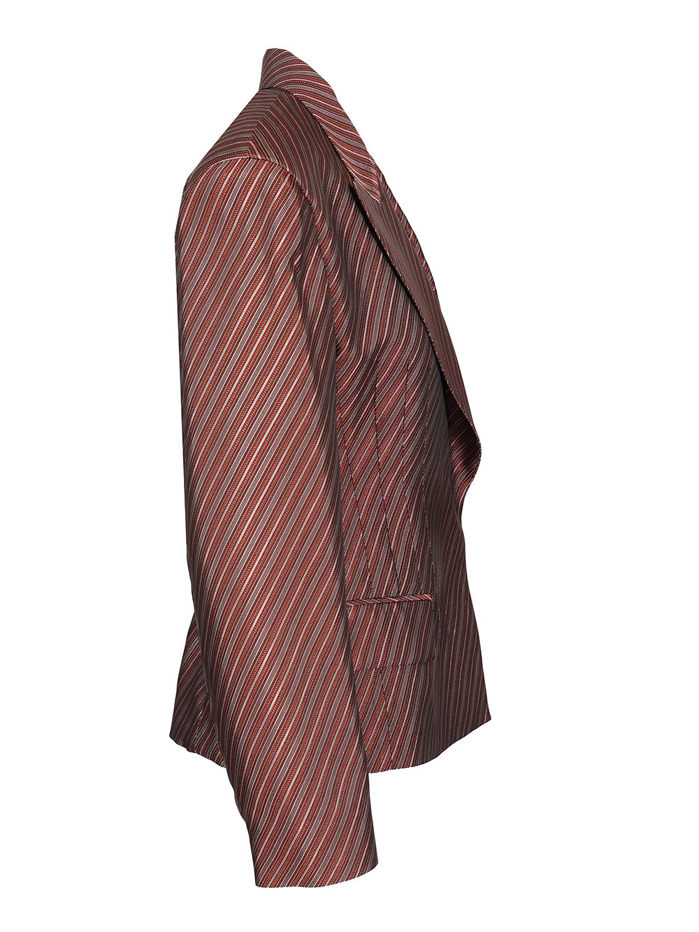 Dries Van Noten Fitted Blazer Giacche - Bordeaux | 974694290d76691b48314f6e07c57037b48f63b5