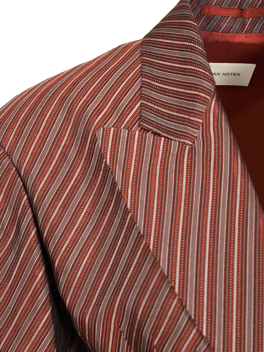 Dries Van Noten Fitted Blazer Giacche - Bordeaux | 2f0b3077f6699a5462a141151afe20f8f6dc0834