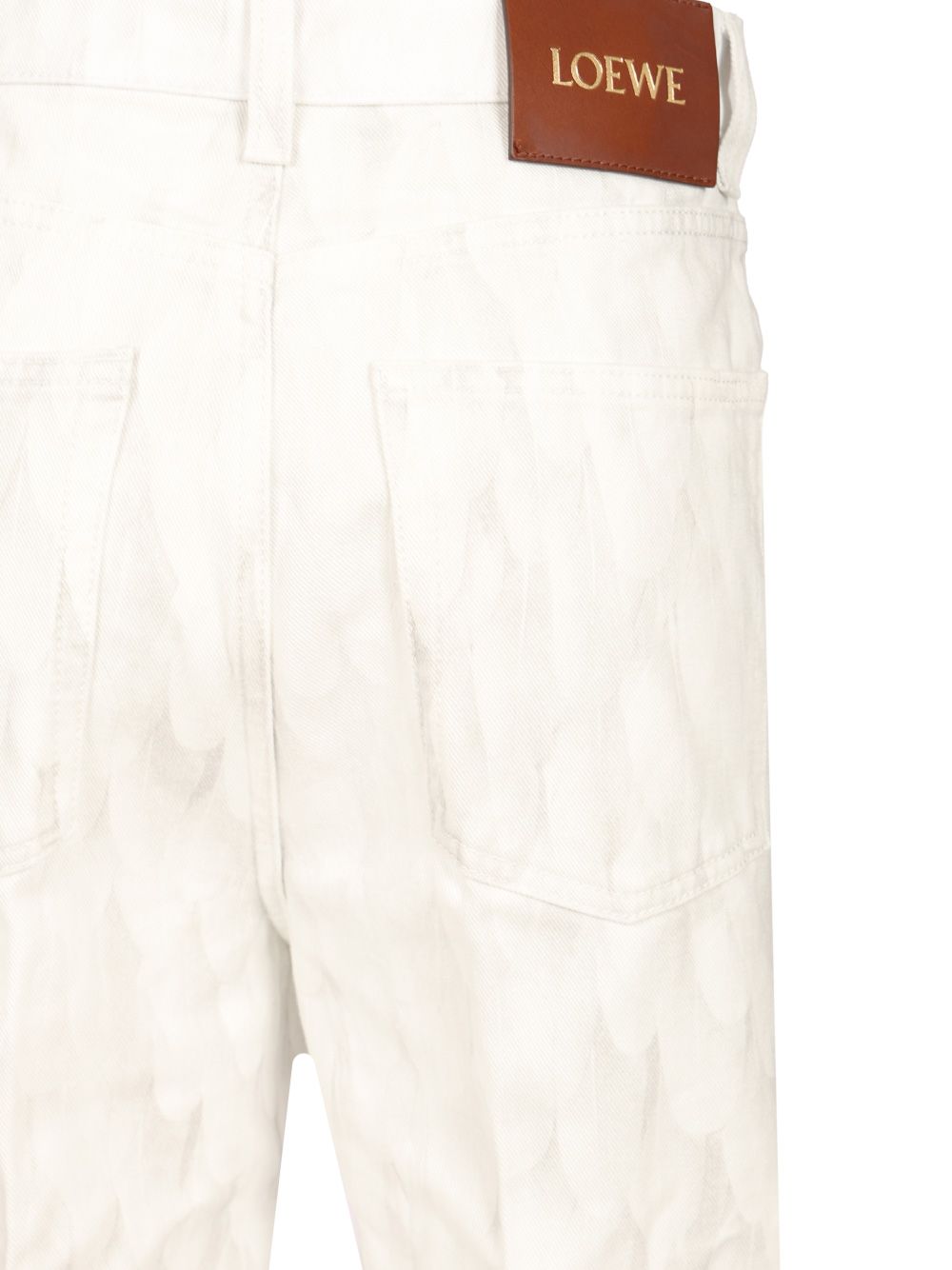 Loewe Denim Jeans - Bianco | 683c8ec626472d37d9d8648664cc1fd8254dab5d