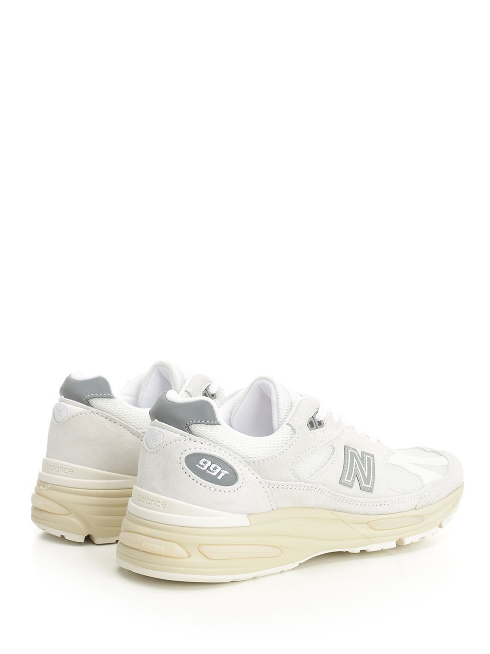 New Balance 991 Sneakers - Bianco | fa84915a0661cd1f7a0f6500a964e4c08ef40f7d
