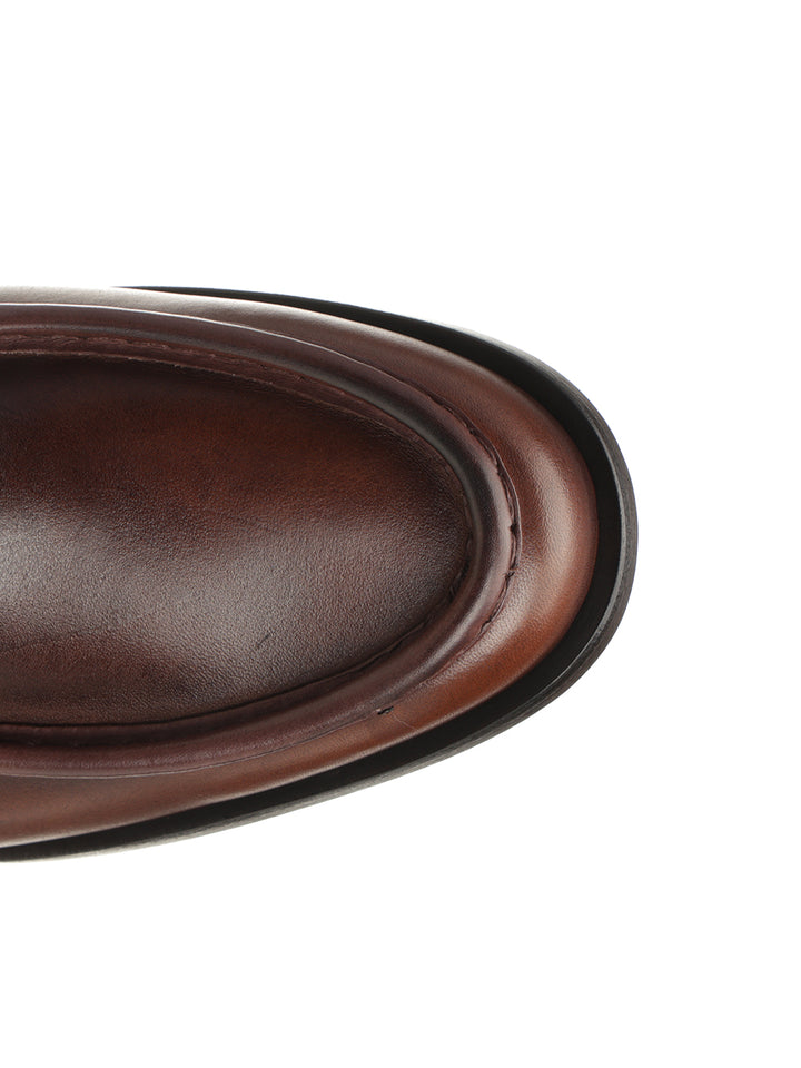 Corvari Brown Mocassin Scarpe basse - Marrone | c49981c8f353ce922a62634af76476edd650e5f7