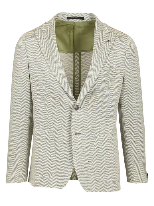 Montecarlo Jersey Resca Lancia Lino Cotone Giacche Verde