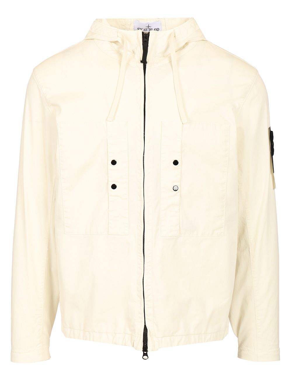 Stone Island Short Parka Giacche - Bianco | 16468c4717c265082551cebf302a531d0ee1880c