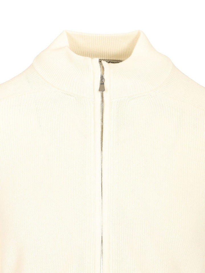 Al Duca D'Aosta Cotton Cardigan Knitwear - Bianco | 4678f1f5686ae46e90759d335a13eb02e8617678