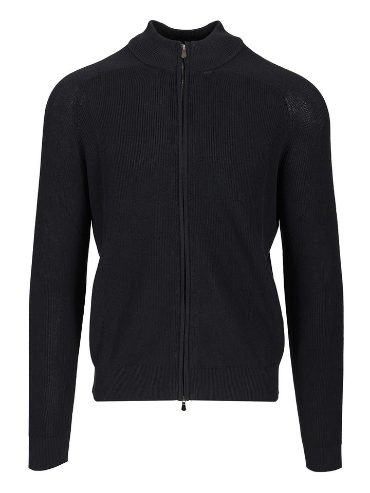 Al Duca D'Aosta Cotton Cardigan Knitwear - Blu | d239e772ed263d995df6b3c87ffd22304887111d