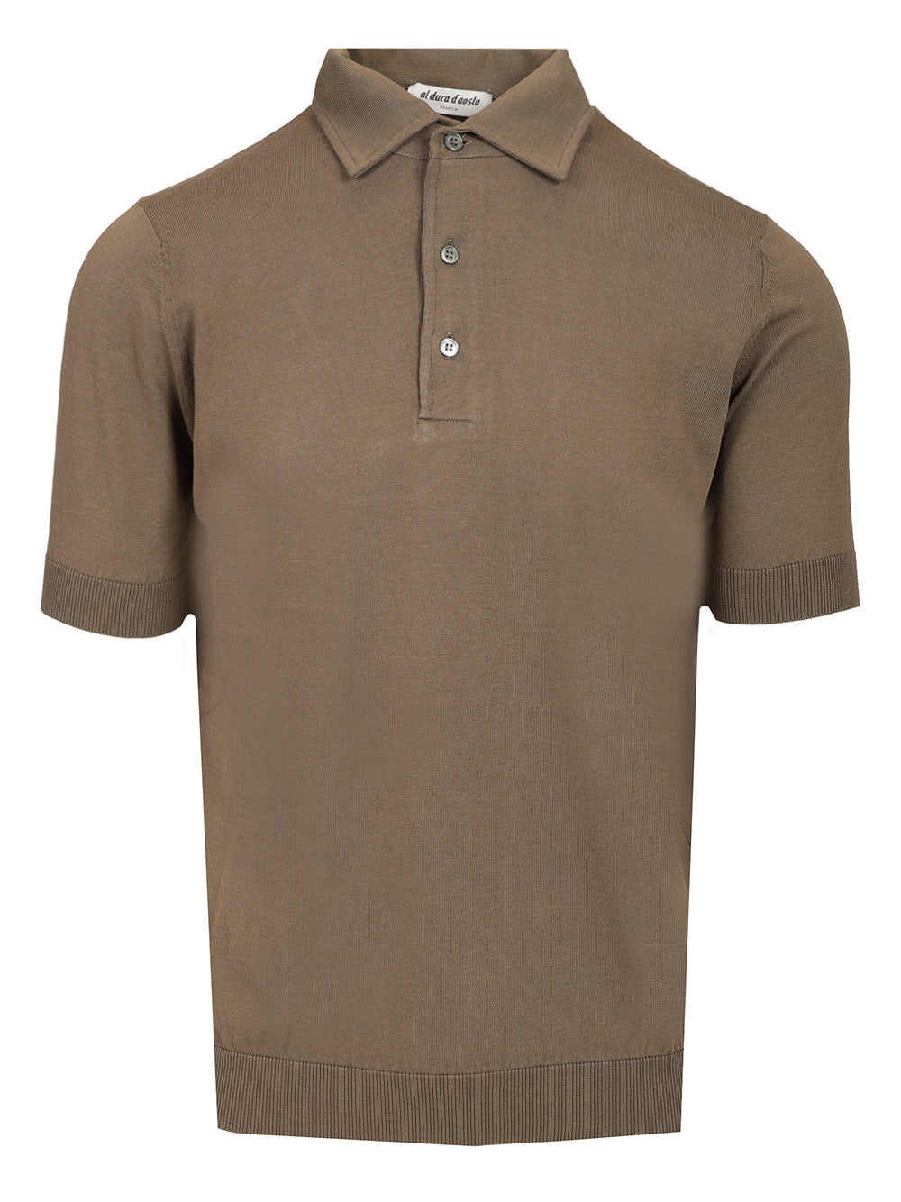 Al Duca D'Aosta Cotton Polo Knitwear - Marrone | 32dde008b51b9b7a72b26862343c9b1f5dbb3a1a
