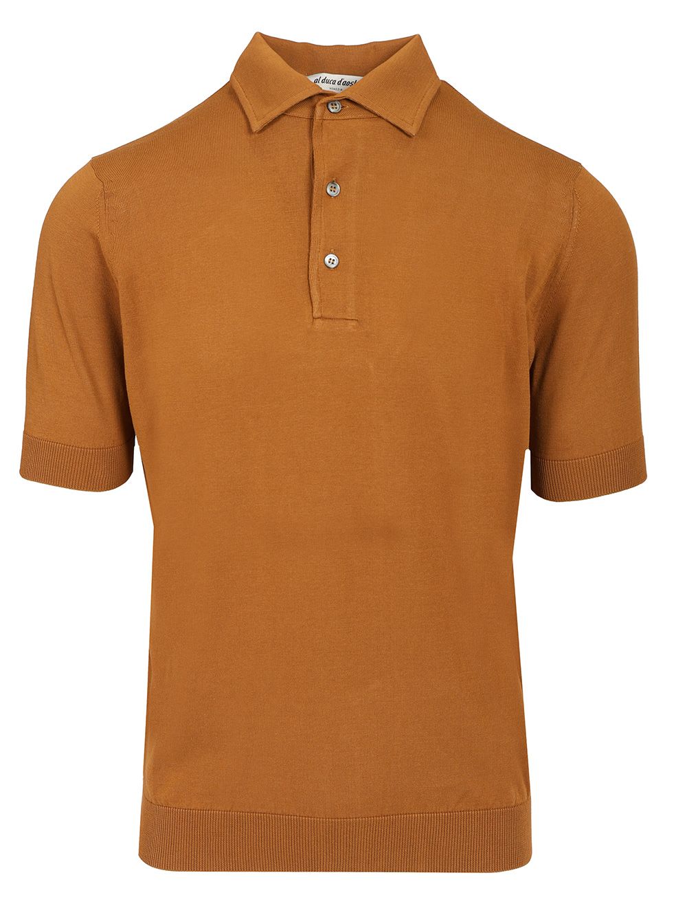 Al Duca D'Aosta Cotton Polo Knitwear - Marrone | 1522aa3a77d78a0835110a19b3f6076e03af8e02