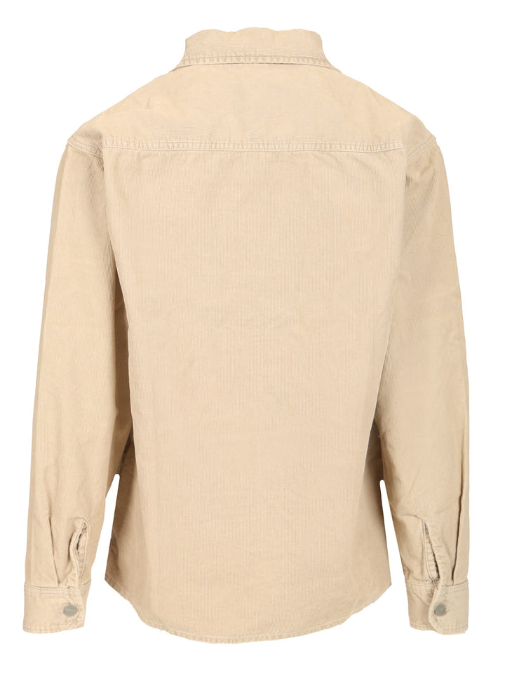 Carhartt Wip Reynold Shirts - Beige | 5962e7a1cd62dcf1d65024596db63cd376ffc445