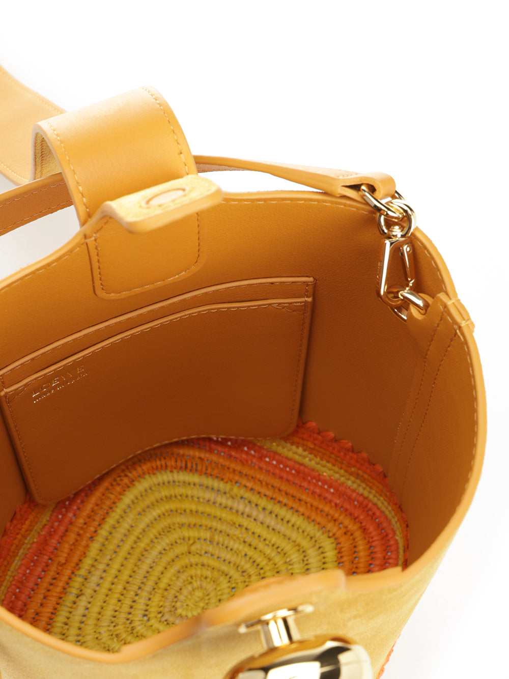 Loewe Bucket Bag Pebble Mini Handbags - Giallo | ba790b1bff83073ac438b155f88482a69ffefd60