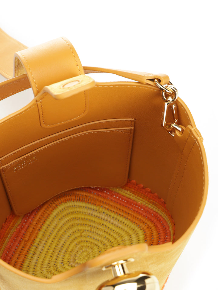 Loewe Bucket Bag Pebble Mini Handbags - Giallo | ba790b1bff83073ac438b155f88482a69ffefd60