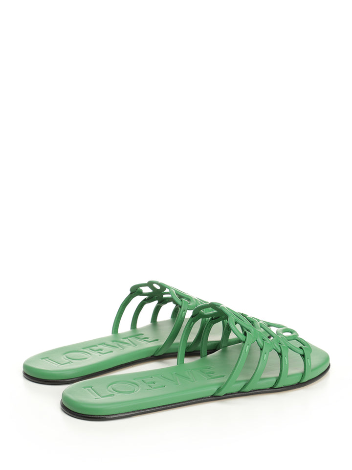 Loewe Petal Sandali - Verde | 66cadd87d91be34dbf23ac1060fd86e0bd06c031