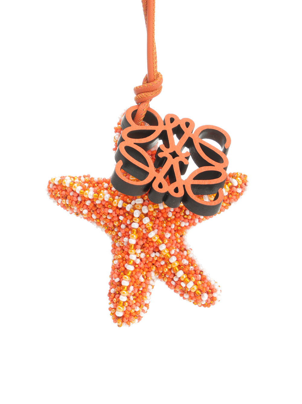 Loewe Anagram Star Pendant Keyrings - Arancione | ddc2abda87551e89d31d248699ab9655680684fb
