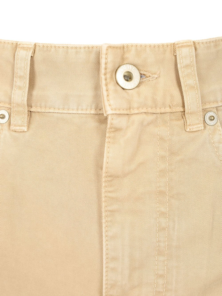 Loewe Barrel Trousers - Beige | 0d61ed68bdc5bacf08ac75a204db980994d2413a