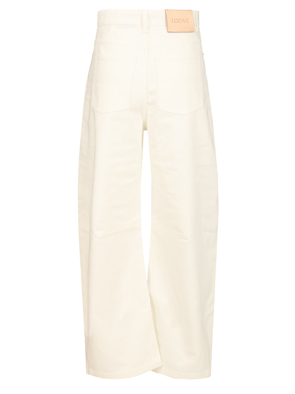 Loewe Barrel Trousers Jeans - Bianco | 85df1f06ea4e0fc983d514e64d39043582284821