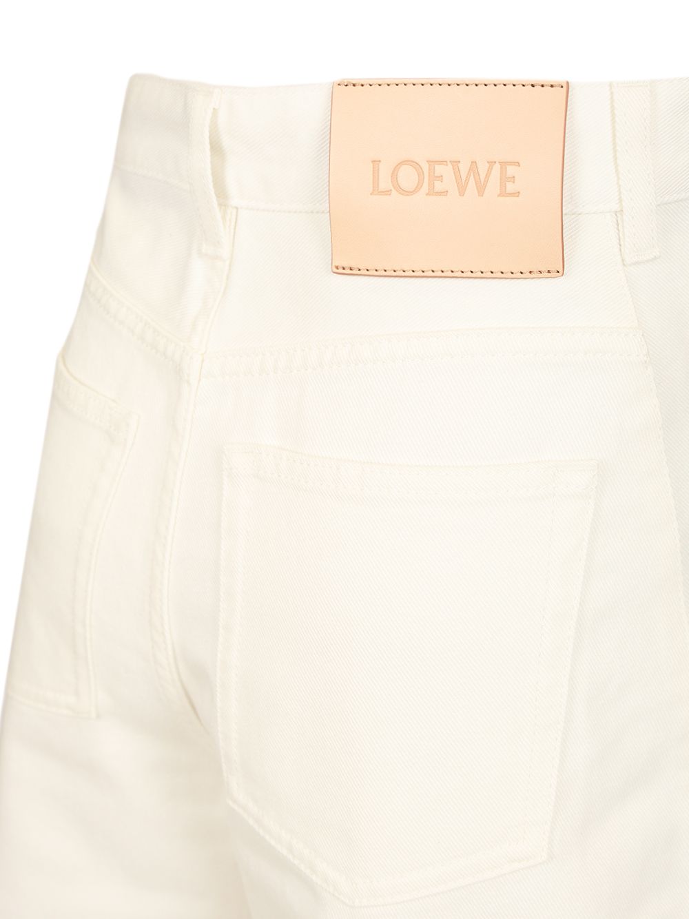 Loewe Barrel Trousers Jeans - Bianco | dde0fd81bb2514610821e4b83da0332110b6004d
