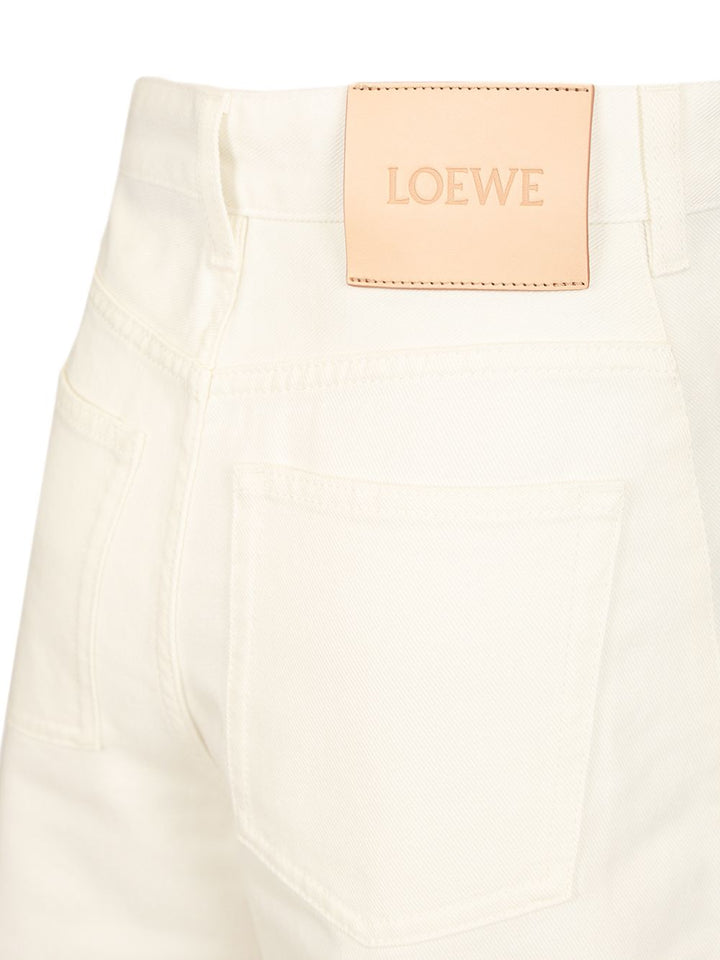 Loewe Barrel Trousers Jeans - Bianco | dde0fd81bb2514610821e4b83da0332110b6004d