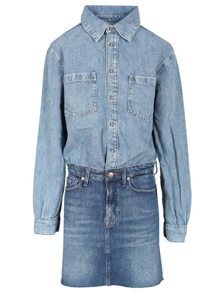 7 For All Mankind Ipanema Abiti - Blu | c6f5f426ede5829673d004beab3dd42236212df1