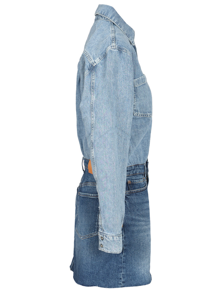 7 For All Mankind Ipanema Abiti - Blu | 3ae4b987bedba9e494c83ee8447c5cb14fbd3641