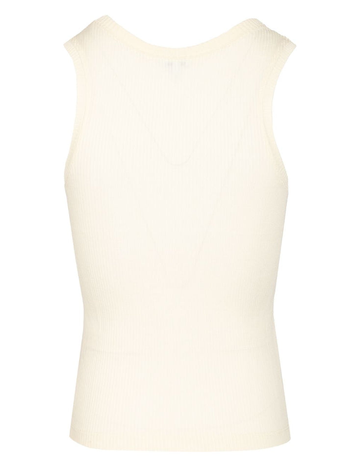 Loewe Anagram Tank Top Top - Bianco | c465fcfc3ee500938197acbcfdc8c1444e9cf15e