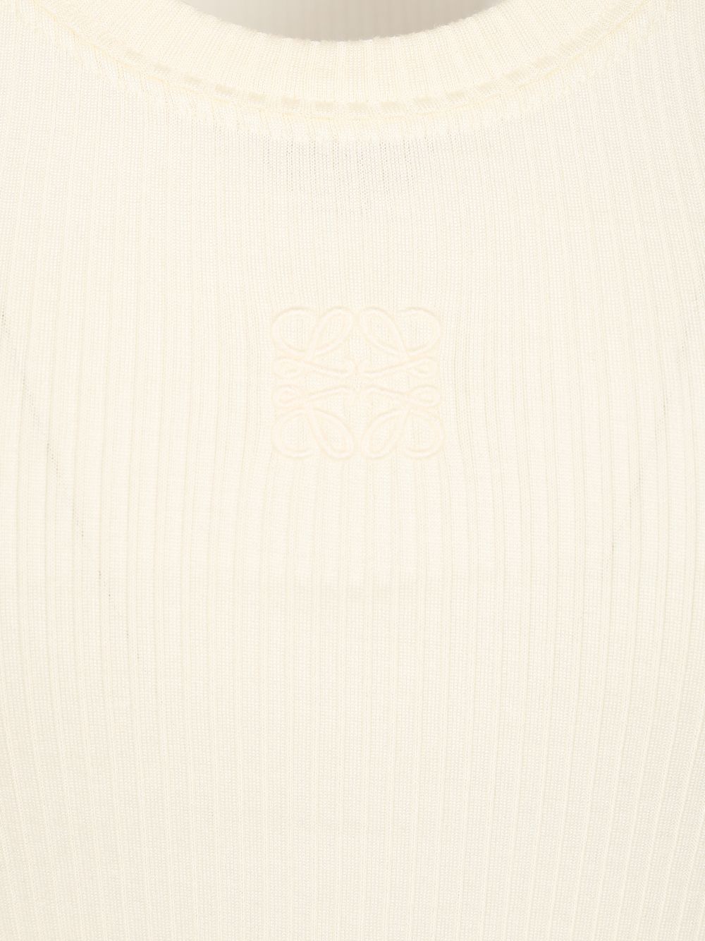 Loewe Anagram Tank Top Top - Bianco | 7091c9ac893865cd561e83ed587c198383ef78f9
