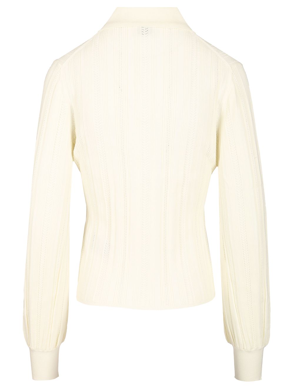 Filippa K Knit Cardigan Knitwear - Bianco | 17f48ed33a2efbe175e95e847842a3b5653499b4